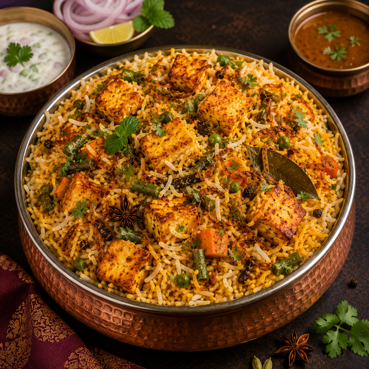 Paneer Biryani